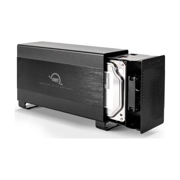Kieszeń OWC Mercury Elite Pro Dual USB 3.1 Gen 1 & Thunderbolt 2 RAID Storage Enclosure with cables