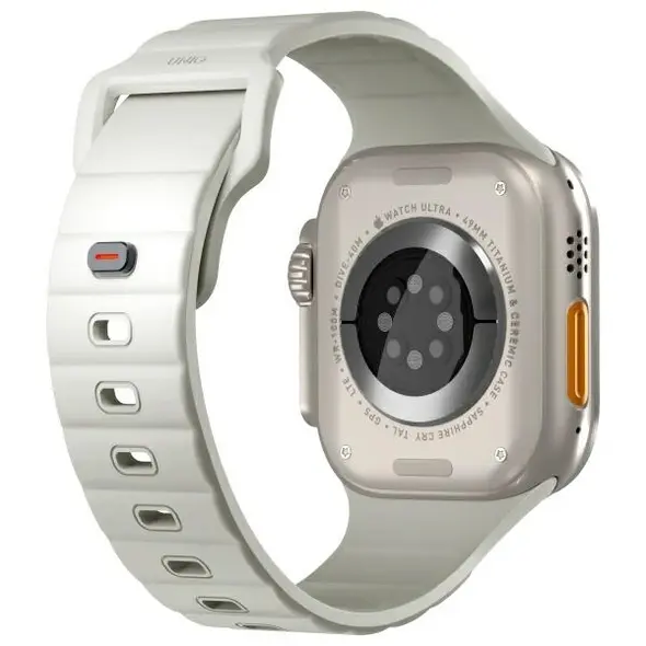 UNIQ Stride SE Apple Watch 6/7/SE/SE2/8/9/10/Ultra 1/2 44/45/49mm FKM Rubber Strap lume