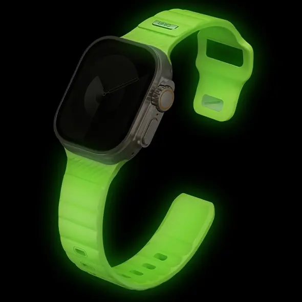 UNIQ Stride SE Apple Watch 6/7/8/9/10/SE/SE2 40/41/42/44mm FKM Rubber Strap lume