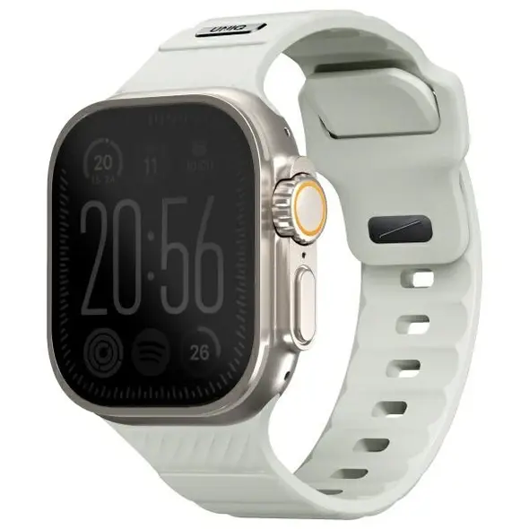 UNIQ Stride SE Apple Watch 6/7/SE/SE2/8/9/10/Ultra 1/2 44/45/49mm FKM Rubber Strap lume