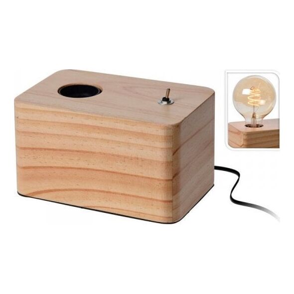 Lampa stołowa Atmosphera Lampa stołowa Atmosphera Drewno Brązowy 40 W 220-240 V