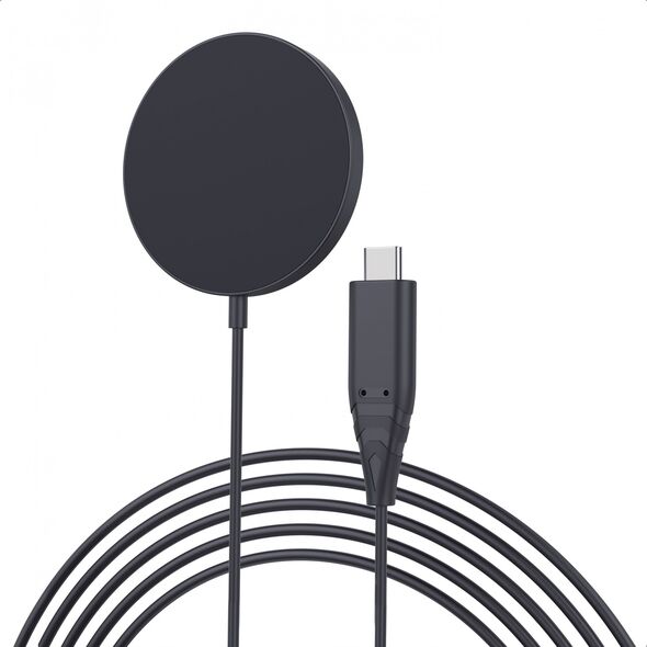 Ładowarka Choetech Choetech bezprzewodowa ładowarka magnetyczna 15W MagSafe do iPhone 12/13/14 czarna (T518-F-BK)
