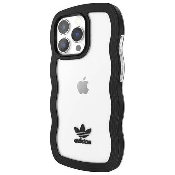 Adidas Adidas OR Wavy Case iPhone 13 Pro /13 6,1" czarny-przezroczysty/black-transparent 51900