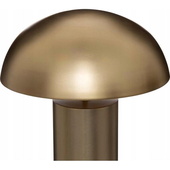 Atmosphera Lampa stojąca do salonu CHAMPI, złota, grzybek, wys. 97 cm