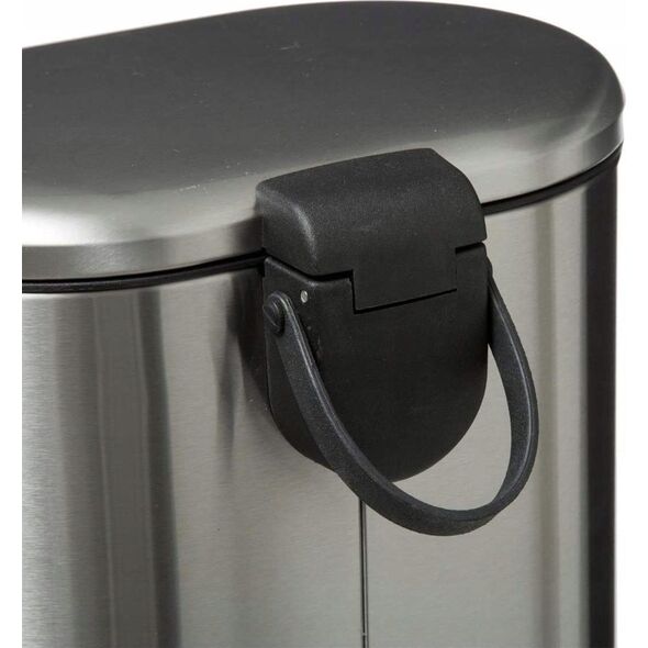 Kosz na śmieci 5five Kosz na śmieci z pedałem SILIFLEX, 6 L, inox