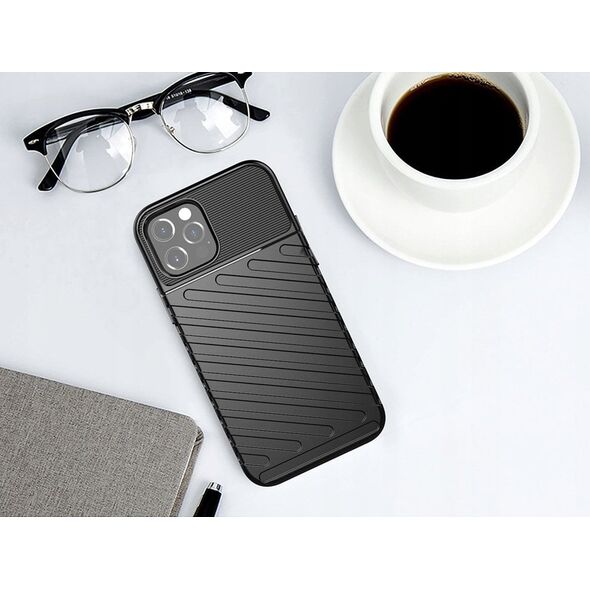 Vega ETUI THUNDER CASE XIAOMI REDMI 12 CZARNA NAKŁADKA ETUI PLECKI CASE>