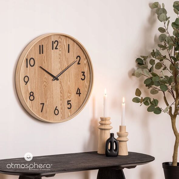 Atmosphera Zegar ścienny do salonu IVANA, Ø 55 cm
