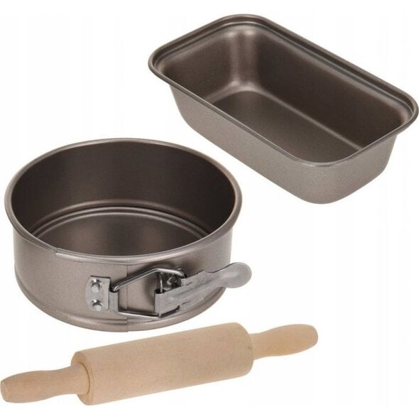 La Cucina Zestaw dla dzieci do pieczenia ciast, 3 sztuki w komplecie