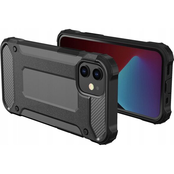 Vega ETUI ARMOR CARBON CASE DO XIAOMI REDMI NOTE 12 5G / POCO X5 CZARNY>