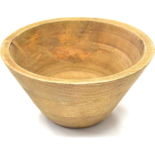 Excellent Houseware Miska z drewna mango, Ø 20 cm, brązowa