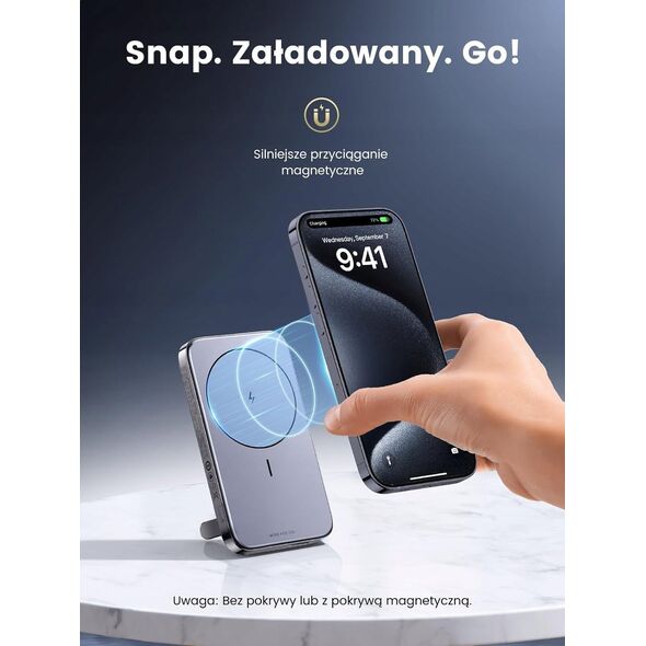 Powerbank Ugreen PB206 10000mAh Szary
