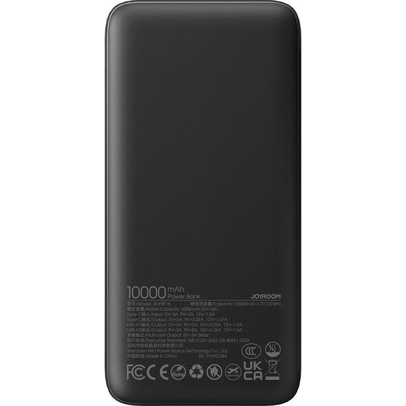 Powerbank Joyroom JR-PBF15 10000mAh Czarny