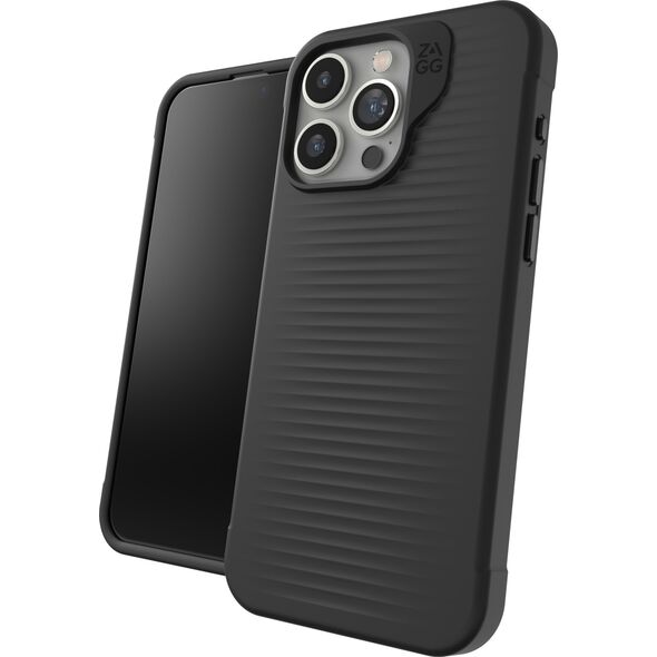 Zagg International ZAGG Luxe Snap - obudowa ochronna do iPhone 15 Pro Max kompatybilna z MagSafe (black)