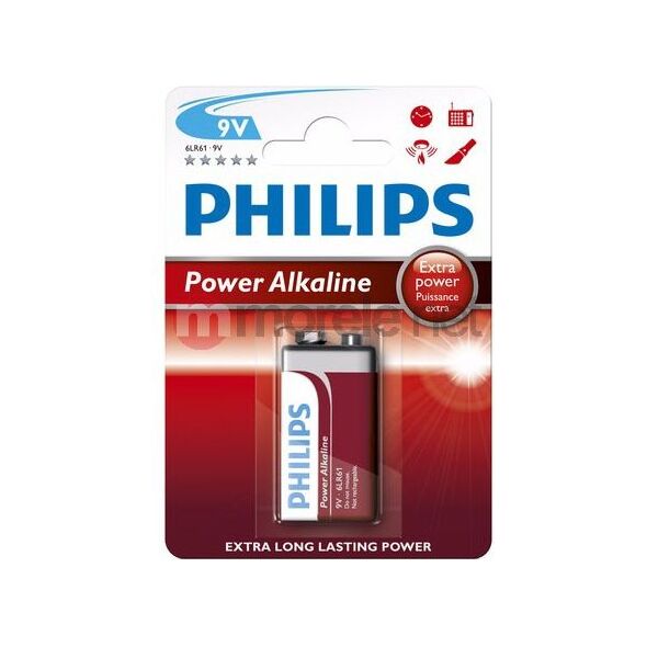 Philips Bateria PowerLife 9V Block 1 szt.