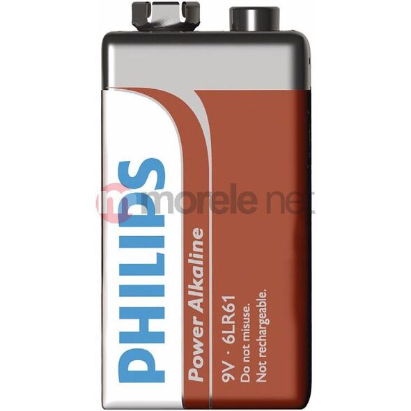 Philips Bateria PowerLife 9V Block 1 szt.