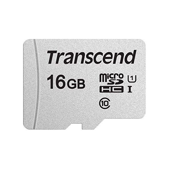 Karta Transcend 300S MicroSDHC 16 GB Class 10 UHS-I/U1 V30 (TS16GUSD300S)