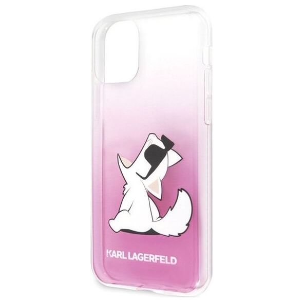 Karl Lagerfeld Karl Lagerfeld KLHCN58CFNRCPI iPhone 11 Pro hardcase różowy/pink Choupette Fun