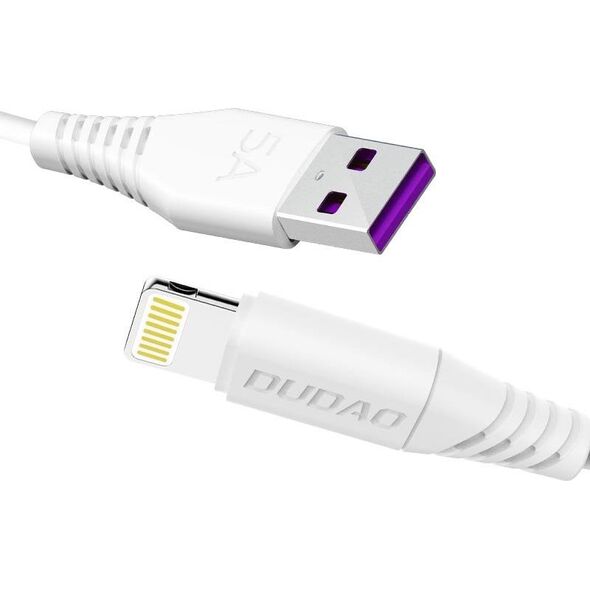 Kabel USB Dudao USB-A - Lightning 1 m Biały (52134)