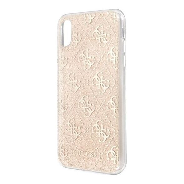 Guess Guess GUHCPXPCU4GLGO iPhone X/Xs złoty/gold hard case 4G Glitter