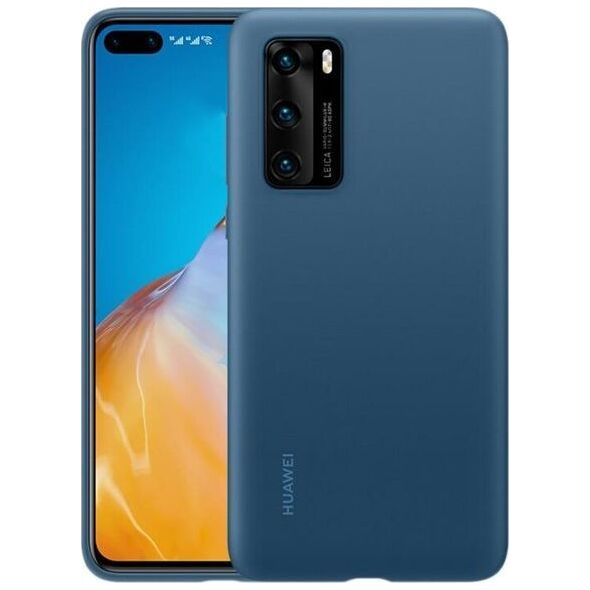 Huawei Huawei Silicone Case P40 niebieski /blue 51993721