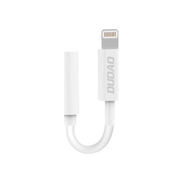 Adapter USB Dudao Lightning - Jack 3.5mm Biały  (dudao_20200226113316)