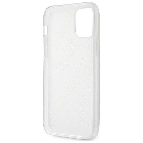 Guess Guess GUHCP12M3D4GTR iPhone 12/12 Pro 6,1 transparent hardcase 4G 3D Pattern Collection
