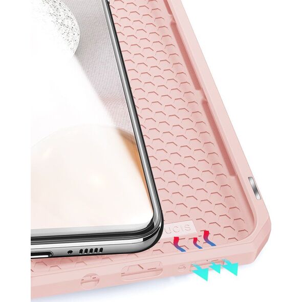Dux Ducis DUX DUCIS Skin X kabura etui pokrowiec z klapką Samsung Galaxy A42 5G różowy