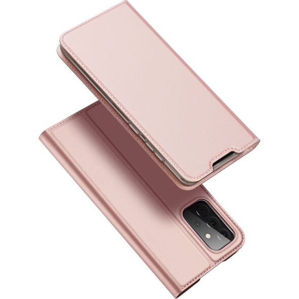 Dux Ducis DUX DUCIS Skin Pro kabura etui pokrowiec z klapką Samsung Galaxy A72 5G / A72 4G różowy