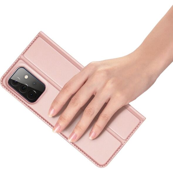 Dux Ducis DUX DUCIS Skin Pro kabura etui pokrowiec z klapką Samsung Galaxy A72 5G / A72 4G różowy