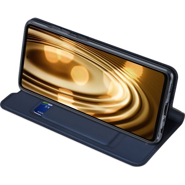 Dux Ducis DUX DUCIS Skin Pro kabura etui pokrowiec z klapką Samsung Galaxy A72 5G / A72 4G niebieski