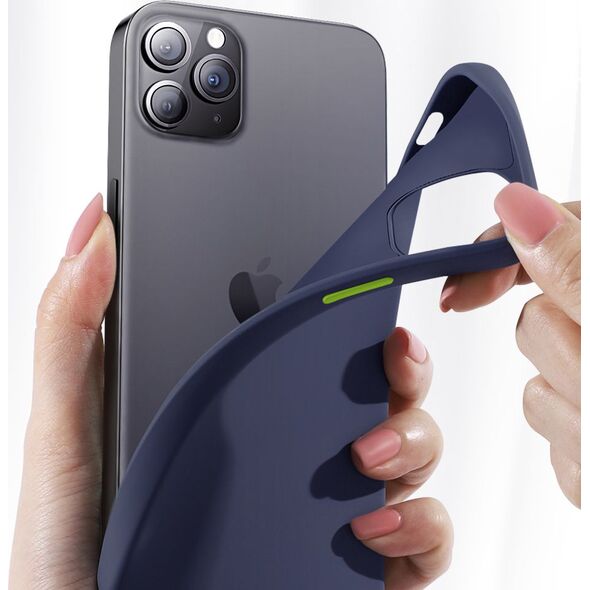 Joyroom Joyroom Color Series ochronne etui do iPhone 12 Pro Max czarny (JR-BP800)