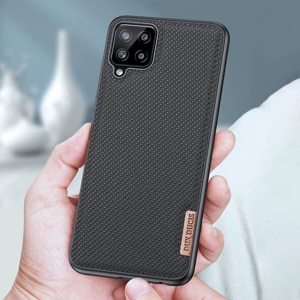 Dux Ducis Dux Ducis Fino etui pokrowiec pokryty nylonowym materiałem Samsung Galaxy A22 4G niebieski