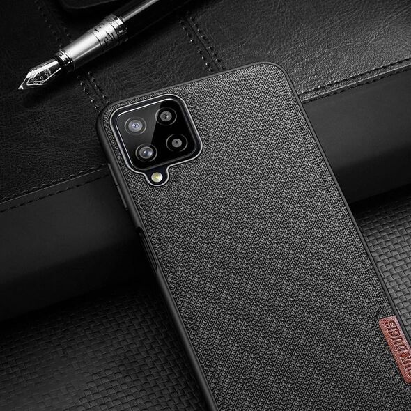 Dux Ducis Dux Ducis Fino etui pokrowiec pokryty nylonowym materiałem Samsung Galaxy A22 4G zielony