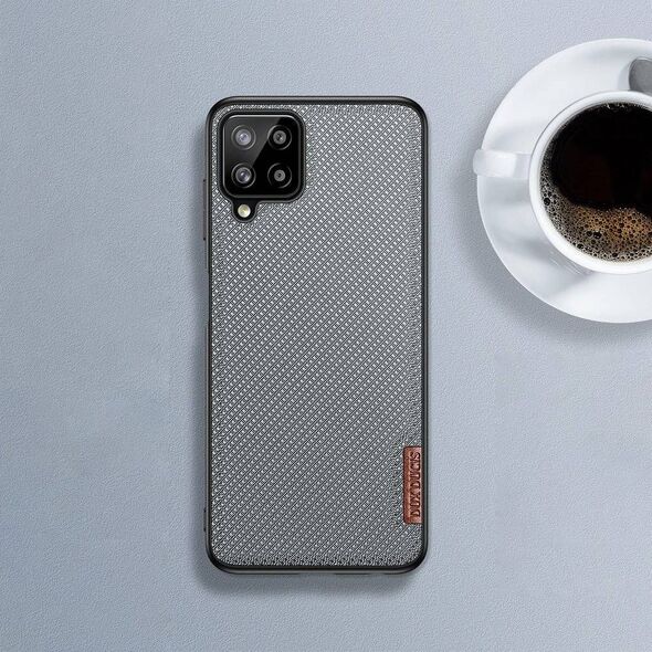 Dux Ducis Dux Ducis Fino etui pokrowiec pokryty nylonowym materiałem Samsung Galaxy A22 4G zielony