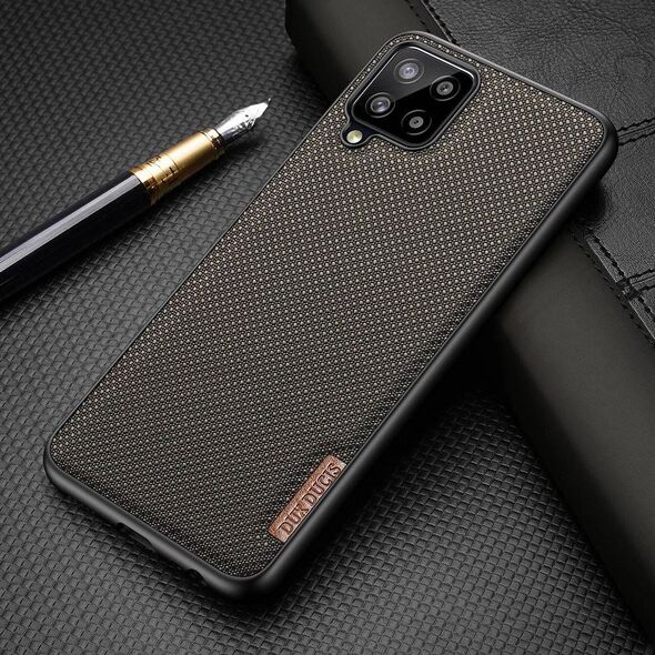Dux Ducis Dux Ducis Fino etui pokrowiec pokryty nylonowym materiałem Samsung Galaxy A22 4G zielony