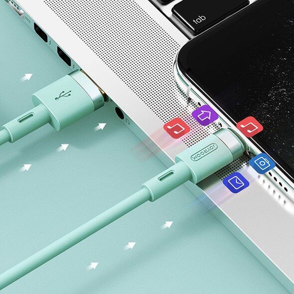 Kabel USB Joyroom USB-A - Lightning 1.2 m Biały (6941237109293)