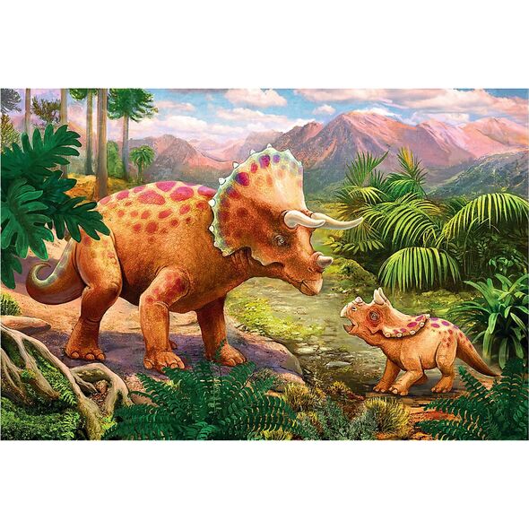 Trefl PUZZLE 54EL TREFL 19729 MINI NIESAMOWITE DINO PU