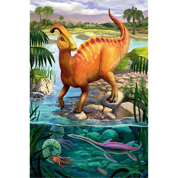 Trefl PUZZLE 54EL TREFL 19730 MINI NIESAMOWITE DINO PU