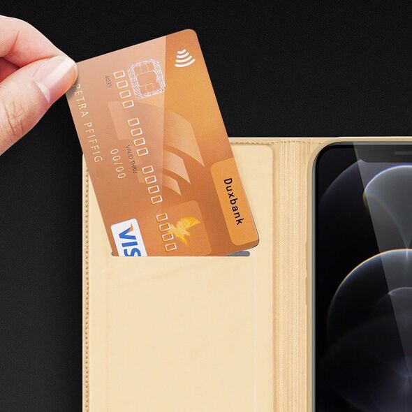 Dux Ducis Dux Ducis Skin Pro kabura etui pokrowiec z klapką iPhone 13 Pro Max czarny