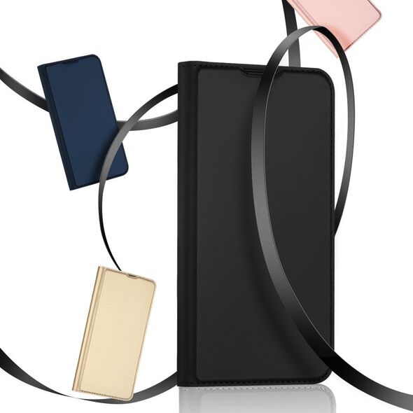 Dux Ducis Dux Ducis Skin Pro kabura etui pokrowiec z klapką iPhone 13 Pro Max złoty