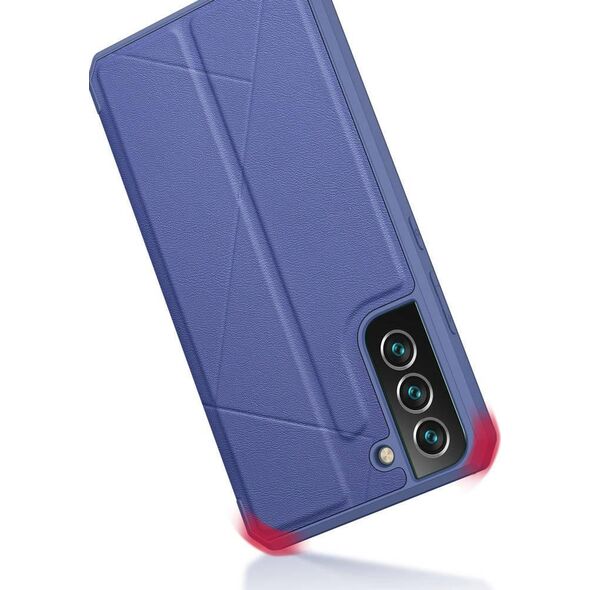 Dux Ducis DUX DUCIS Skin X kabura etui pokrowiec z klapką Samsung Galaxy S22+ (S22 Plus) niebieski