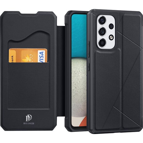 Dux Ducis DUX DUCIS Skin X kabura etui pokrowiec z klapką Samsung Galaxy A73 czarny