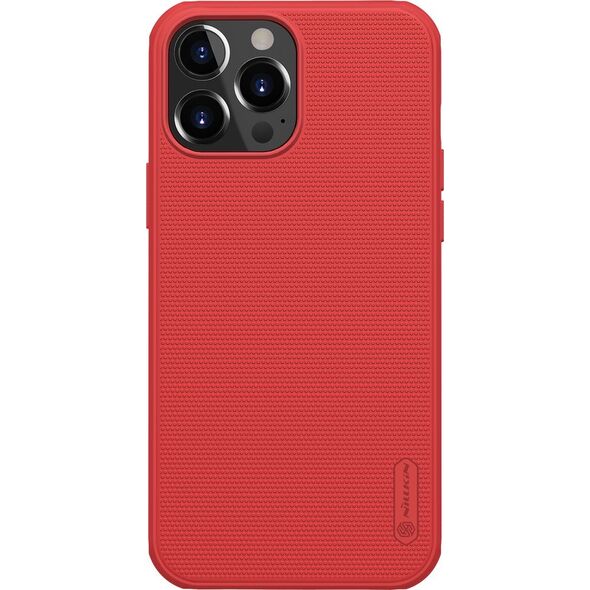 Nillkin Nillkin Super Frosted Shield Pro Wytrzymałe Etui Pokrowiec Iphone 13 Pro Max Czerwony