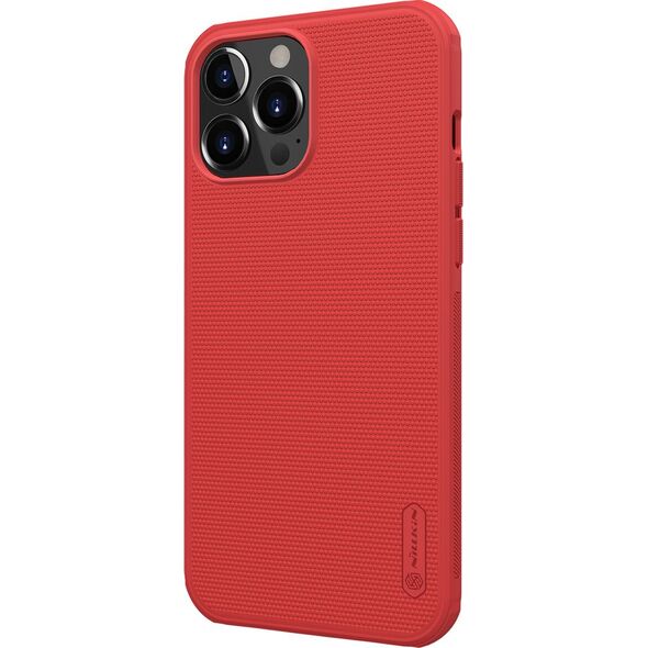 Nillkin Nillkin Super Frosted Shield Pro Wytrzymałe Etui Pokrowiec Iphone 13 Pro Max Czerwony