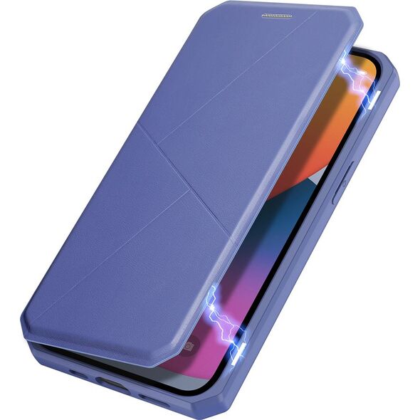Dux Ducis DUX DUCIS Skin X kabura etui pokrowiec z klapką iPhone 13 Pro niebieski