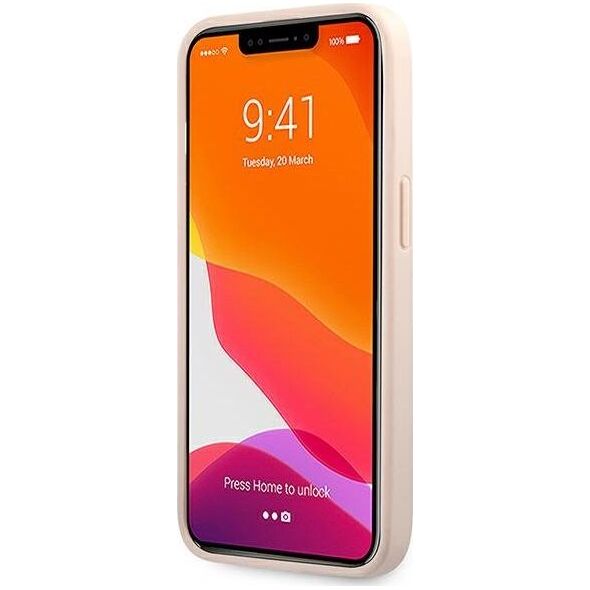 Guess Guess GUHCP13L4GMGPI iPhone 13 Pro / 13 6,1" różowy/pink hardcase 4G Big Metal Logo