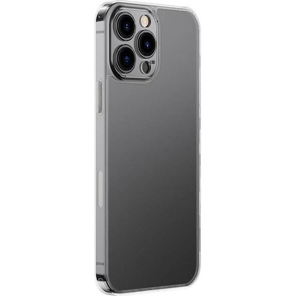 Baseus Etui Baseus Frosted Glass Apple iPhone 13 Pro Max (przezroczyste)