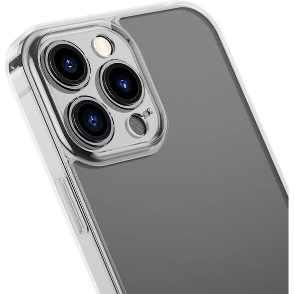 Baseus Etui Baseus Frosted Glass Apple iPhone 13 Pro Max (przezroczyste)