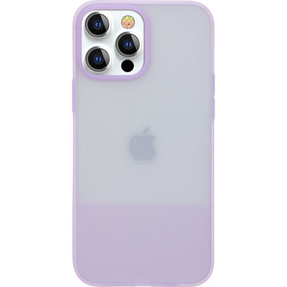 Kingxbar Kingxbar Plain Series etui pokrowiec do iPhone 13 Pro silikonowa obudowa fioletowy