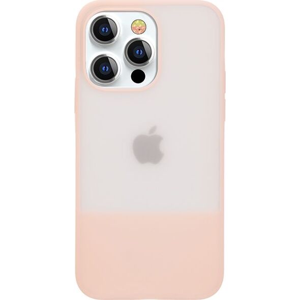 Kingxbar Kingxbar Plain Series etui pokrowiec do iPhone 13 Pro silikonowa obudowa różowy